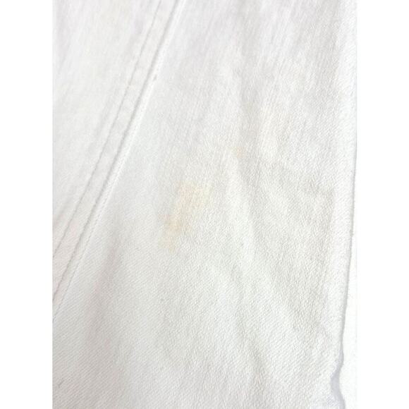 Wit & Wisdom White Cotton Blend Pants Elast Waistband Tapered Ankle Sz 16W - Picture 8 of 8